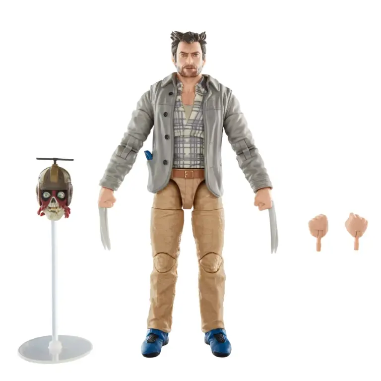 07. Marvel Legends Series Headpool With Marvel’s Logan Figura, 15cm