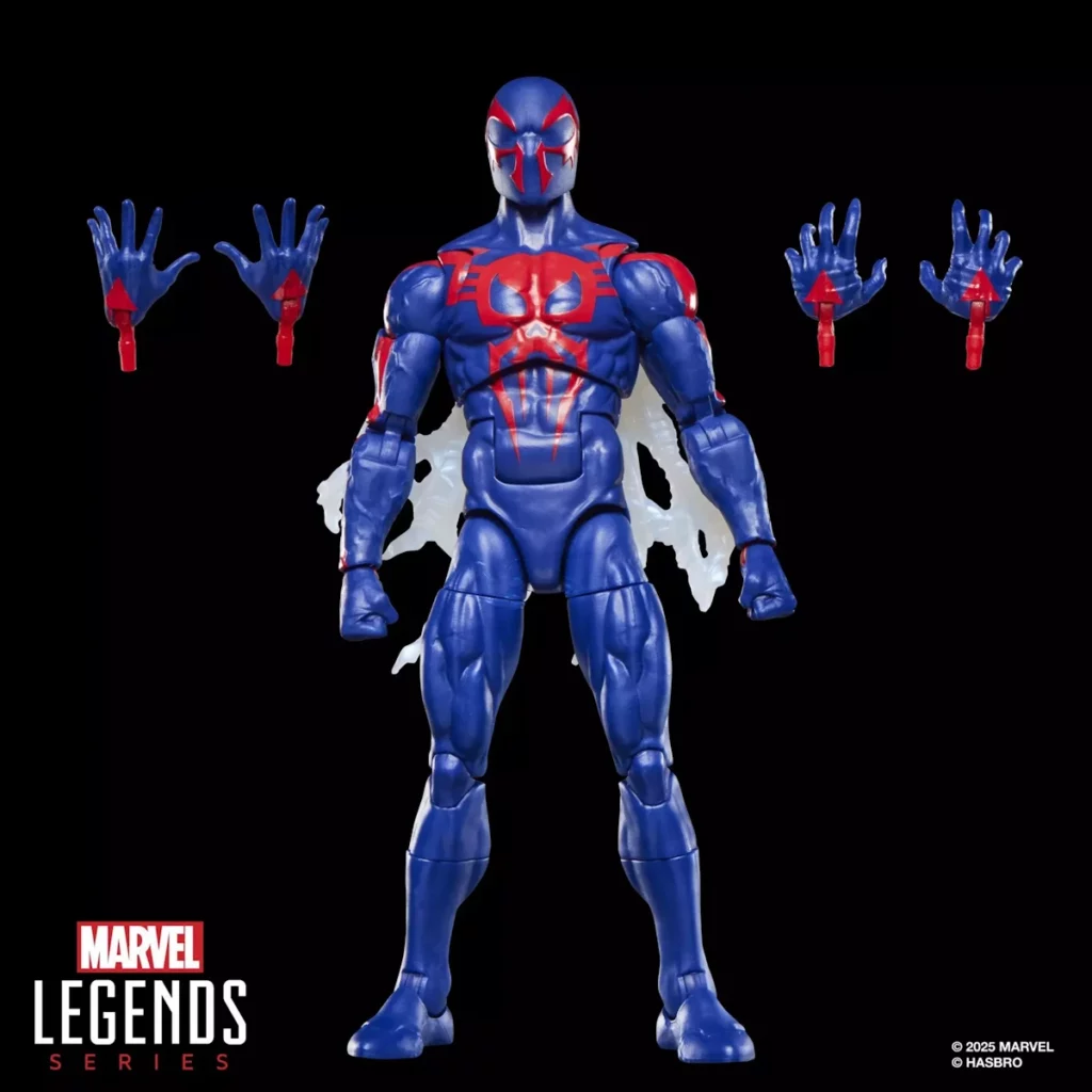 07. Marvel Legends Series Spider Man Spider Man 2099 Figura, 15cm