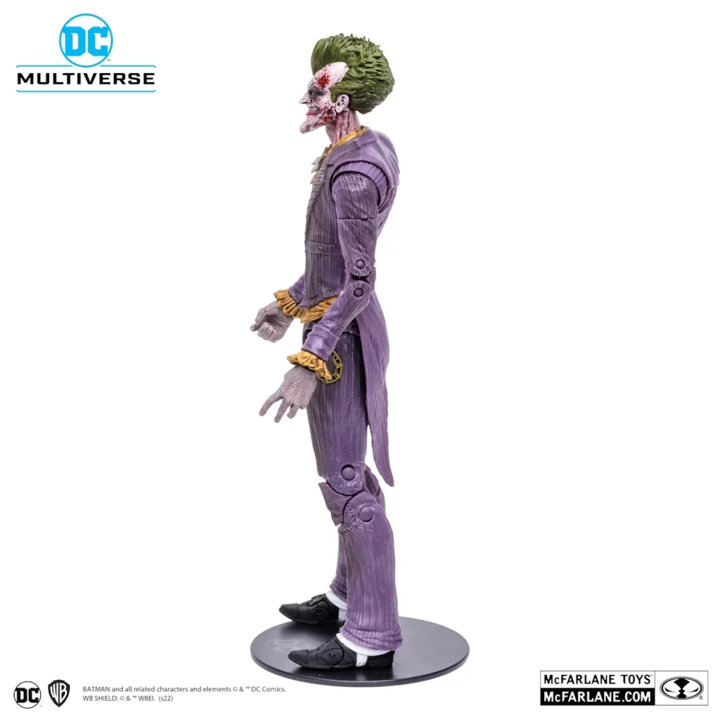 07. McFarlane DC Multiverse The Joker (Batman Arkham City) Figura, 18cm