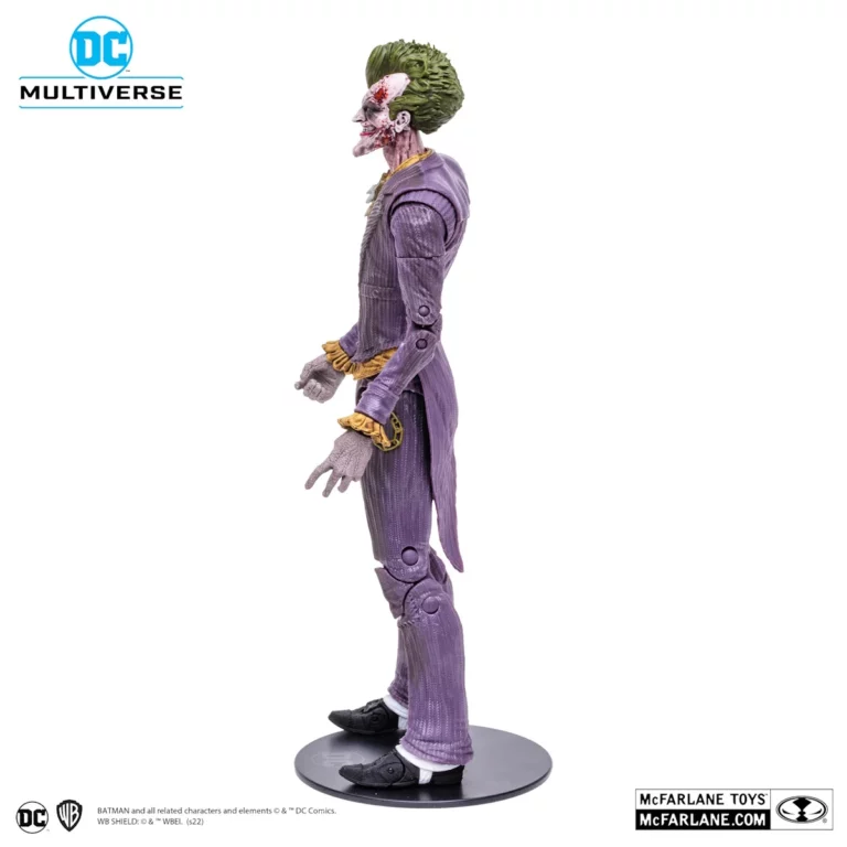 07. McFarlane DC Multiverse The Joker (Batman Arkham City) Figura, 18cm