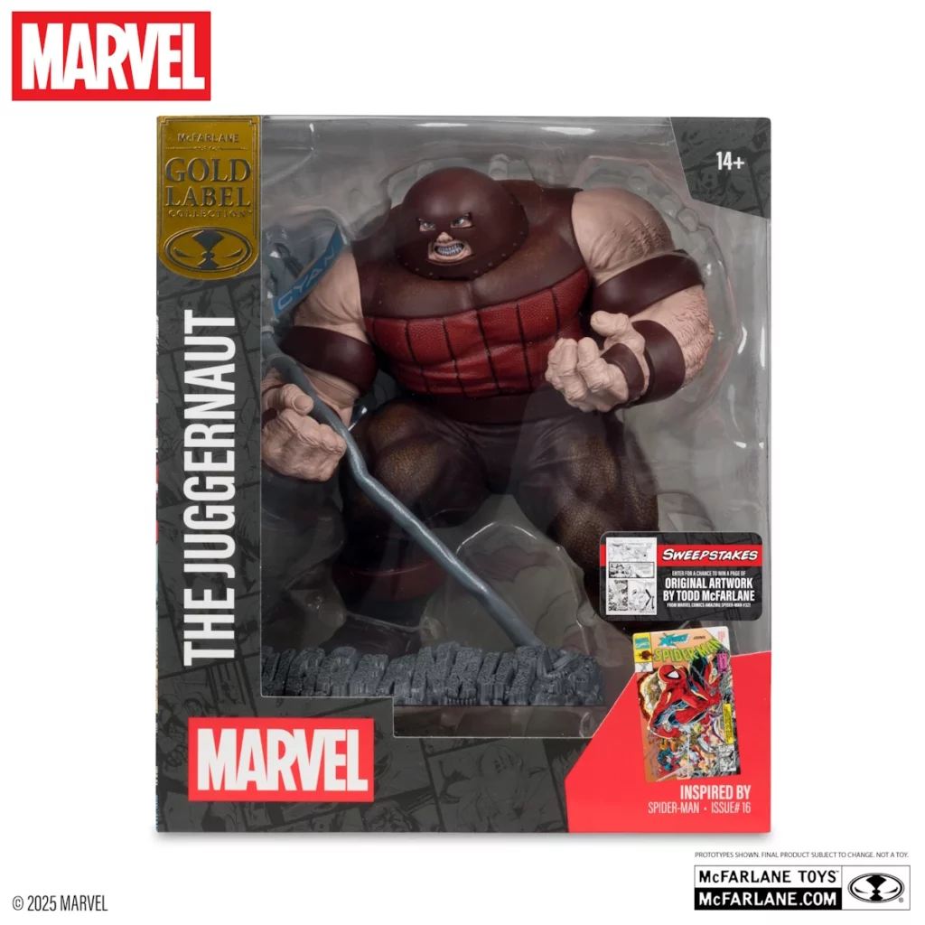 07. McFarlane Gold Label The Juggernaut (Spider Man #16) Figura, 17cm