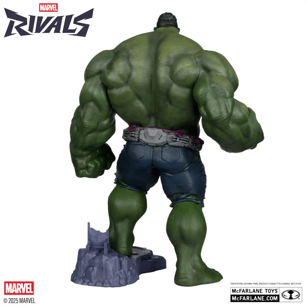 07. McFarlane Marvel Hulk (Marvel Rivals) Figura, 27cm