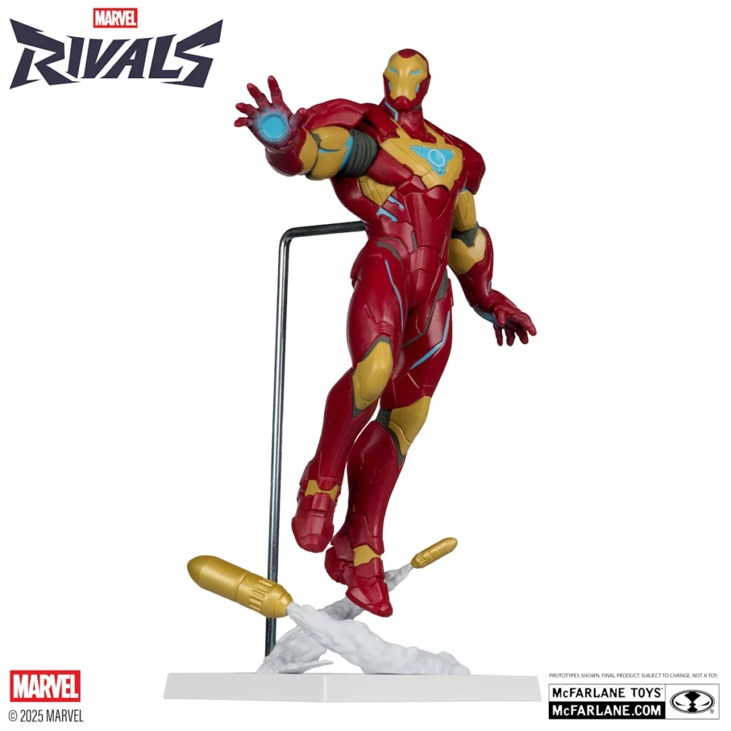 07. McFarlane Marvel Iron Man (Marvel Rivals) Figura, 28cm