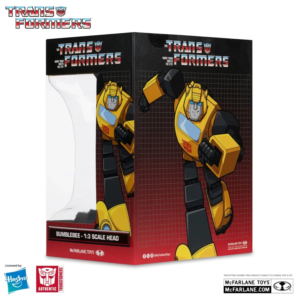 07. McFarlane Transformers Bumblebee 1 3 Scale Head