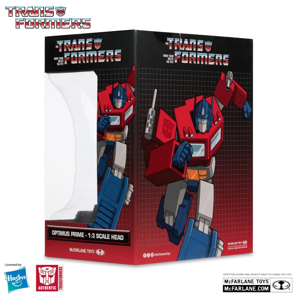 07. McFarlane Transformers Optimus Prime 1 3 Scale Head