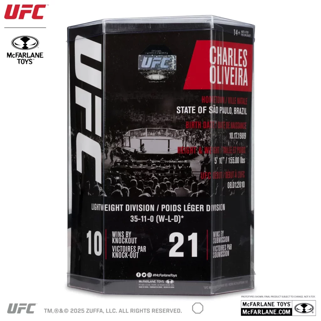 07. McFarlane’s SportsPicks UFC Charles Oliveira Figura, 17cm