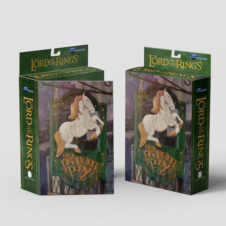 07. The Lord Of The Rings Invisible Frodo Figura, 13cm