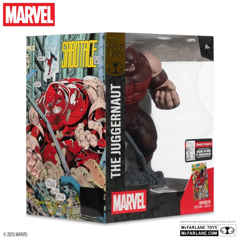 08. McFarlane Gold Label The Juggernaut (Spider Man #16) Figura, 17cm