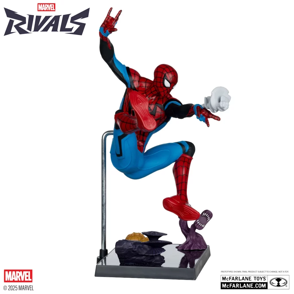 08. McFarlane Marvel Spider Man (Marvel Rivals) Figura, 26cm