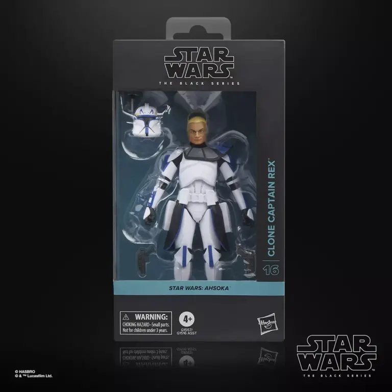 08. Star Wars Ahsoka Clone Captain Rex Figura, 15cm