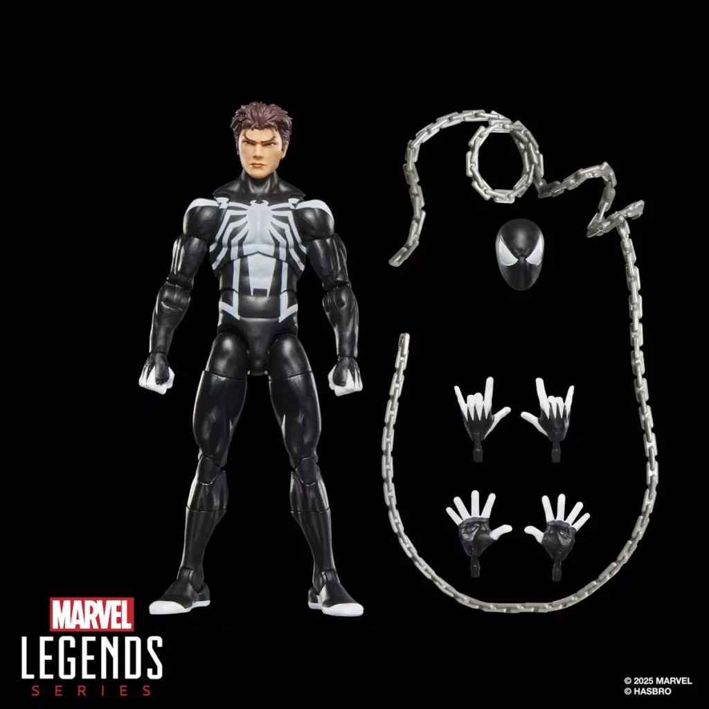 09. Marvel Legends Series Spider Man Spider Venom Figura, 15cm