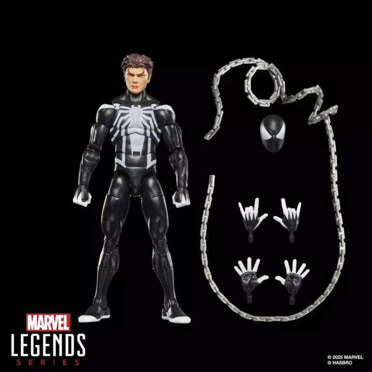 09. Marvel Legends Series Spider Man Spider Venom Figura, 15cm