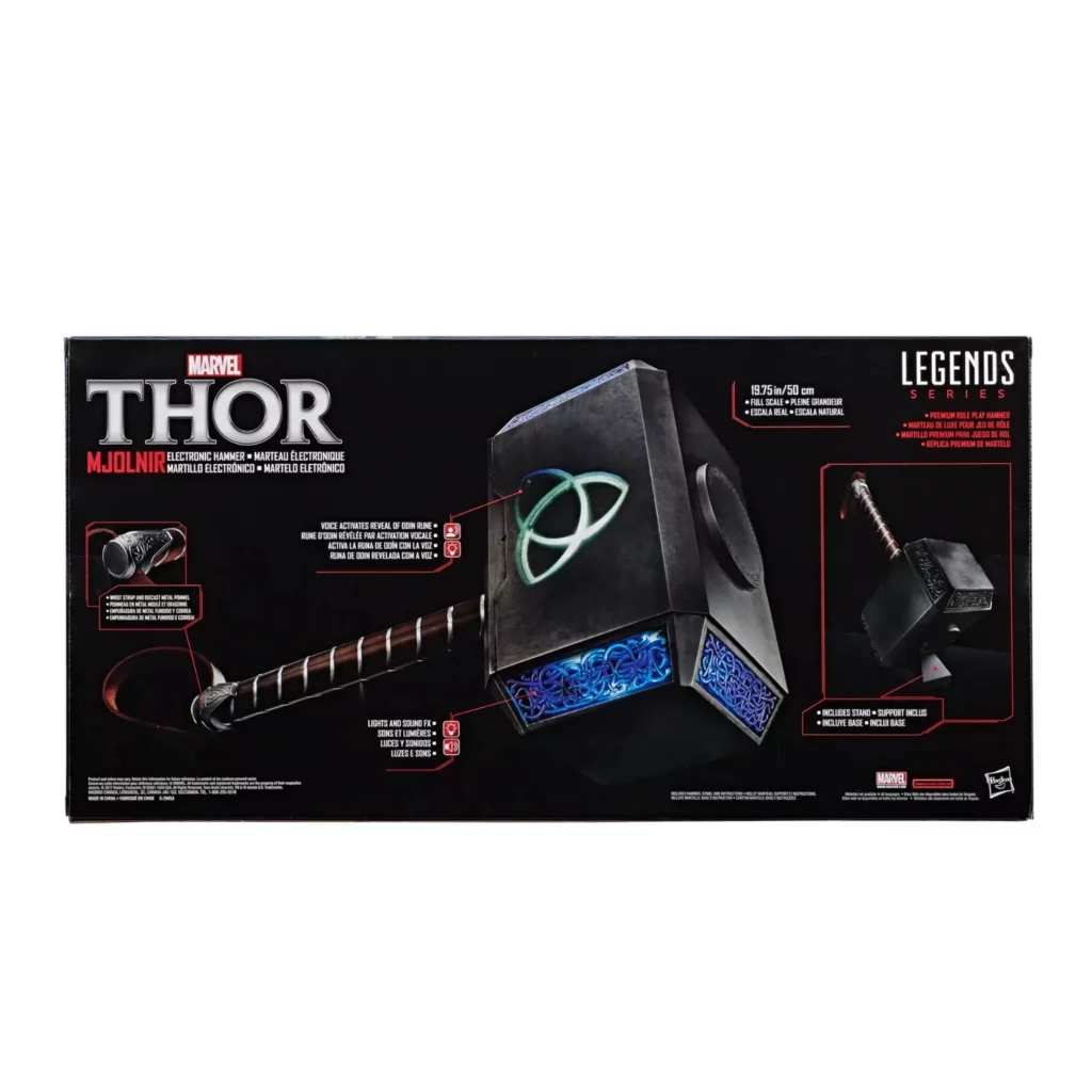 09. Marvel Legends Series Thor Mjolnir Hammer Replica
