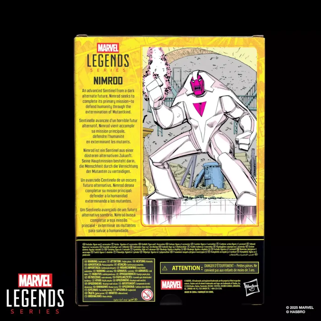 09. Marvel Legends Series X Men Nimrod Sentinel Figura, 15cm