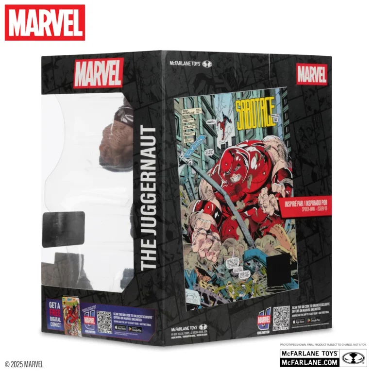 09. McFarlane Gold Label The Juggernaut (Spider Man #16) Figura, 17cm