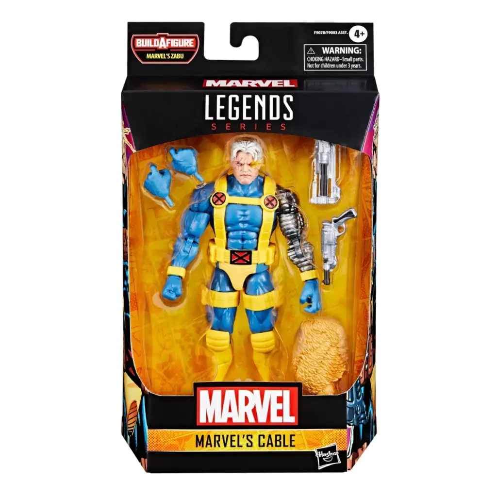 10. Marvel Legends Series Marvel's Cable Figura, 15cm