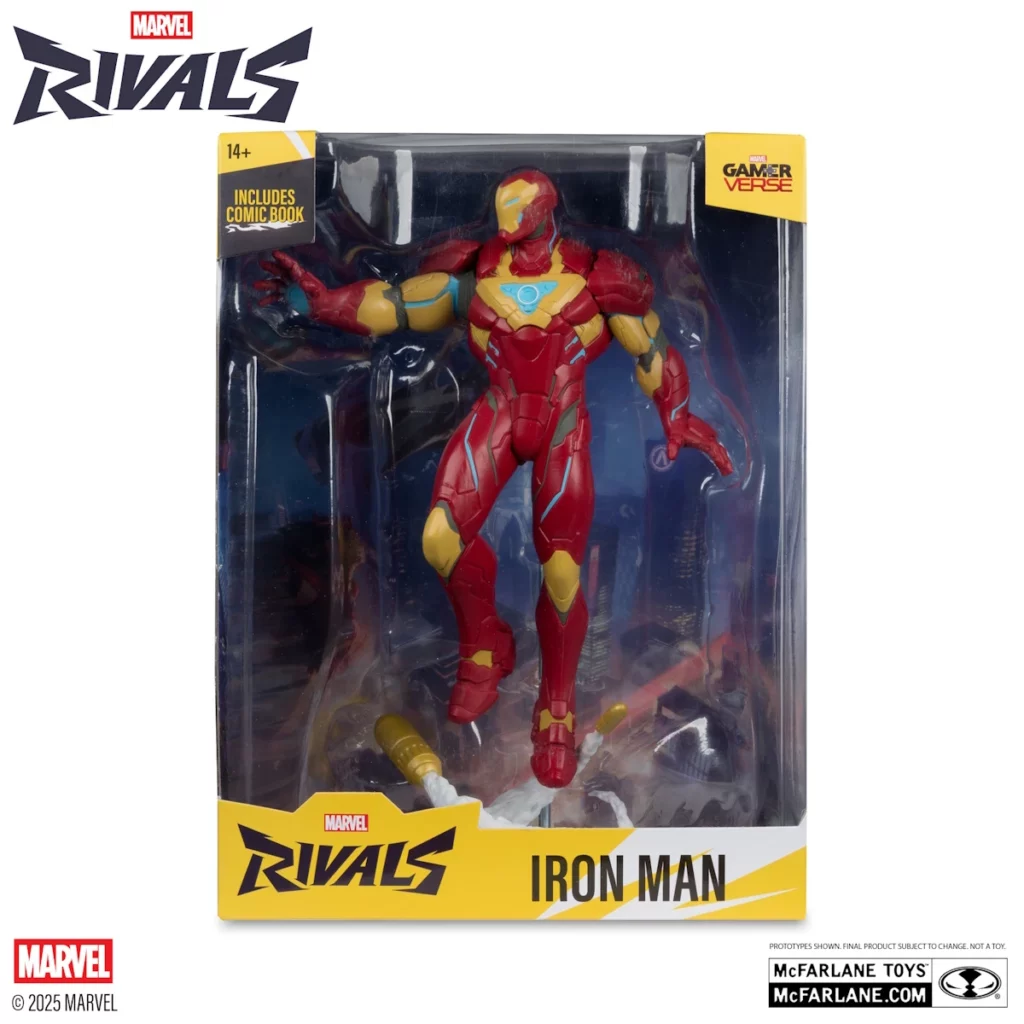 10. McFarlane Marvel Iron Man (Marvel Rivals) Figura, 28cm