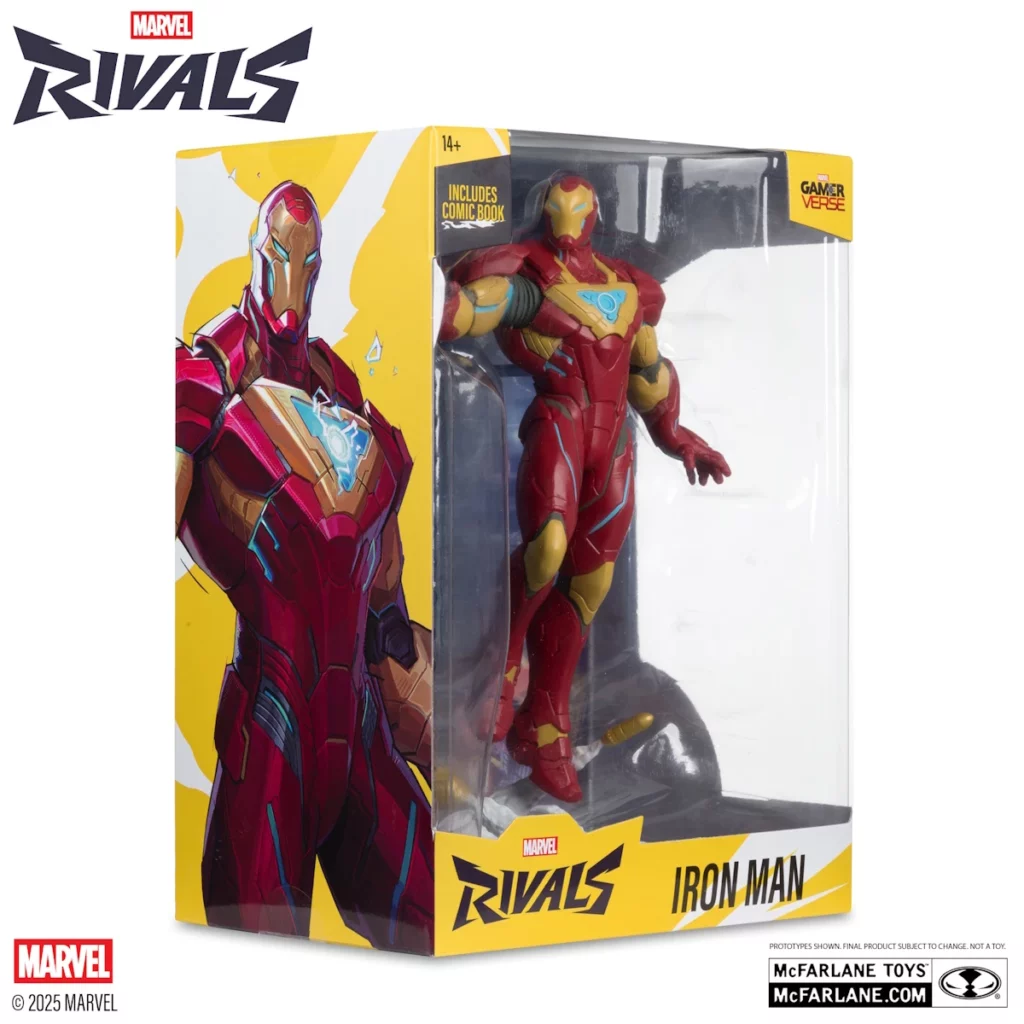 11. McFarlane Marvel Iron Man (Marvel Rivals) Figura, 28cm