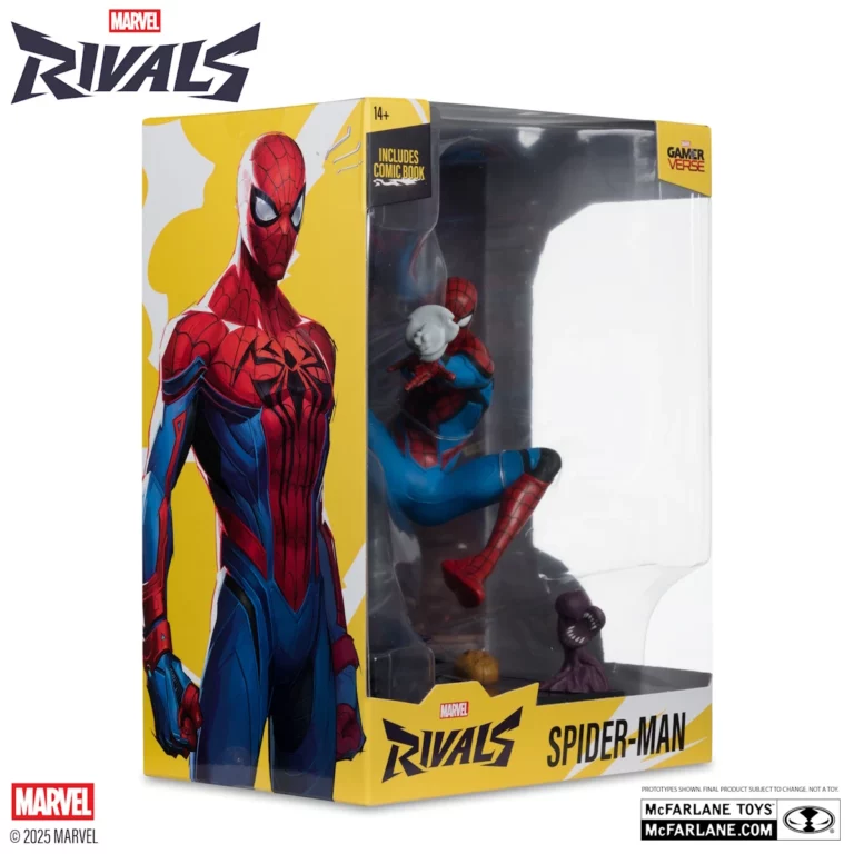 11. McFarlane Marvel Spider Man (Marvel Rivals) Figura, 26cm