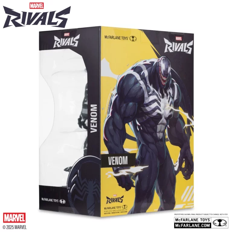 11. McFarlane Marvel Venom (Marvel Rivals) Figura, 24cm