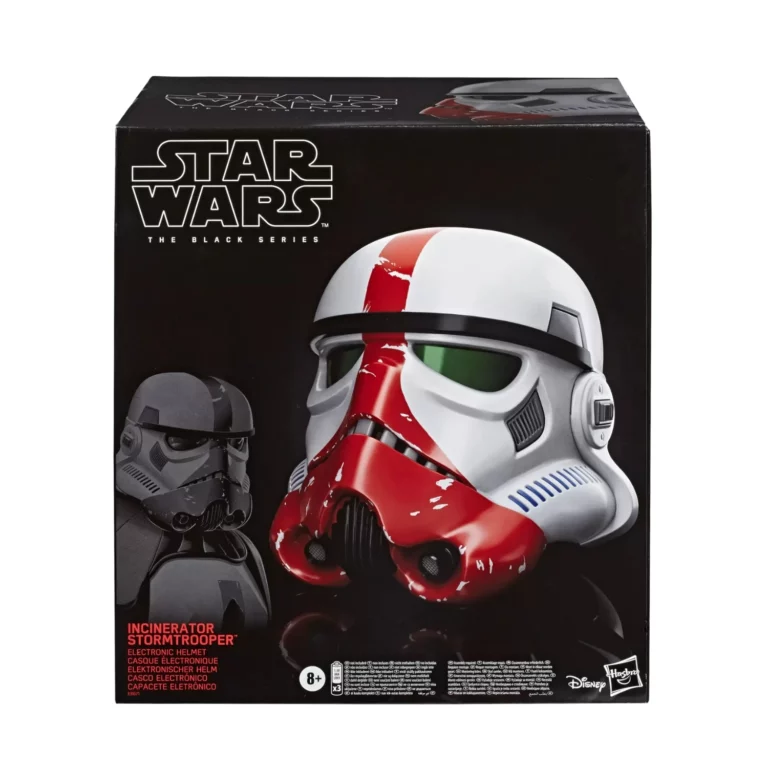 11. Star Wars The Black Series Incinerator Stormtrooper Electronic Helmet