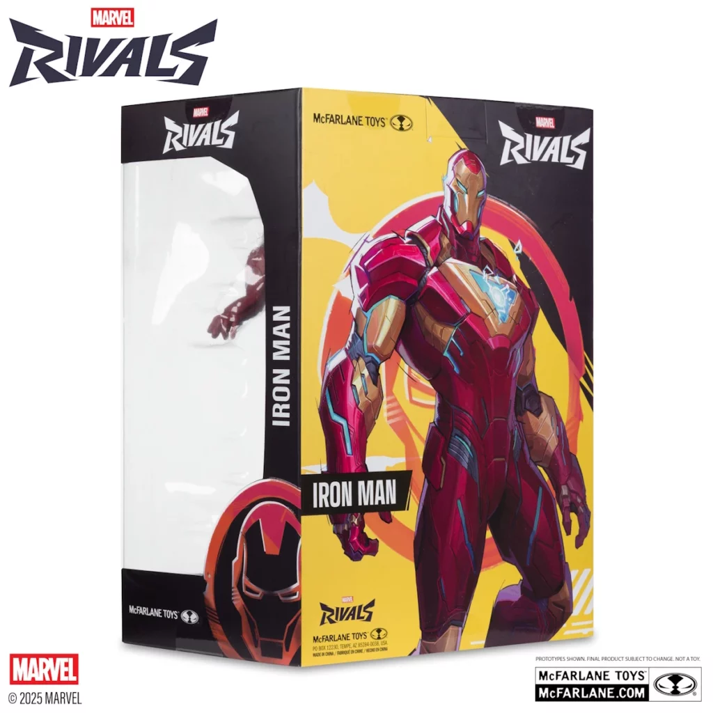 12. McFarlane Marvel Iron Man (Marvel Rivals) Figura, 28cm