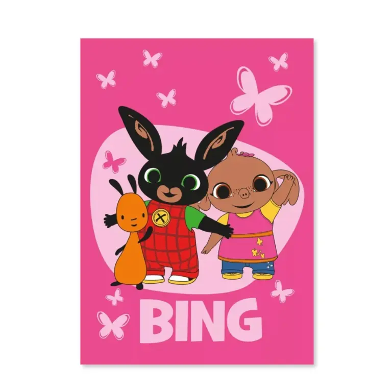 01. Bing 'Butterflies' Deka, 100×150 Cm