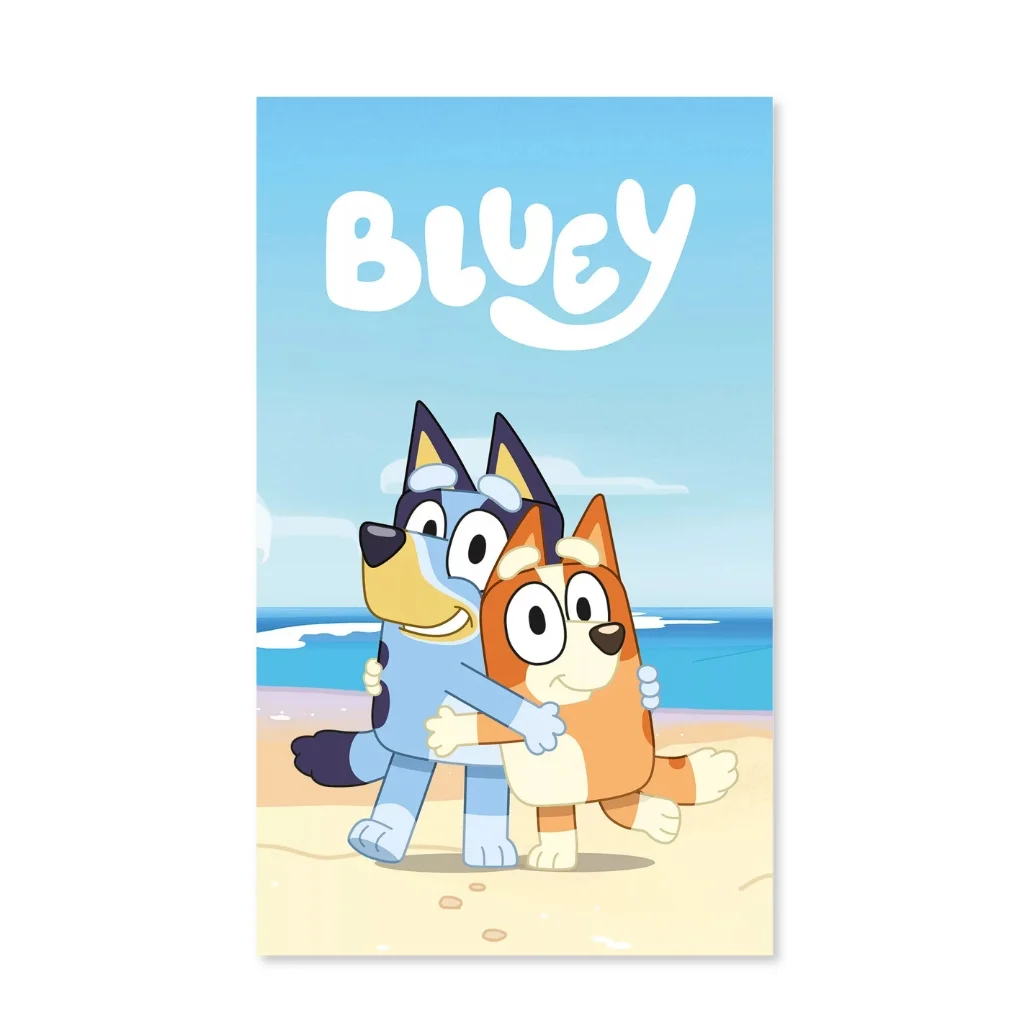 01. Bluey 'Cozy' Deka, 100×150 Cm