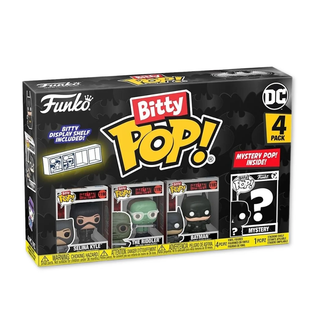 01. Funko Bitty Pop! Batman 85th Anniversary 4 Pack Series 2