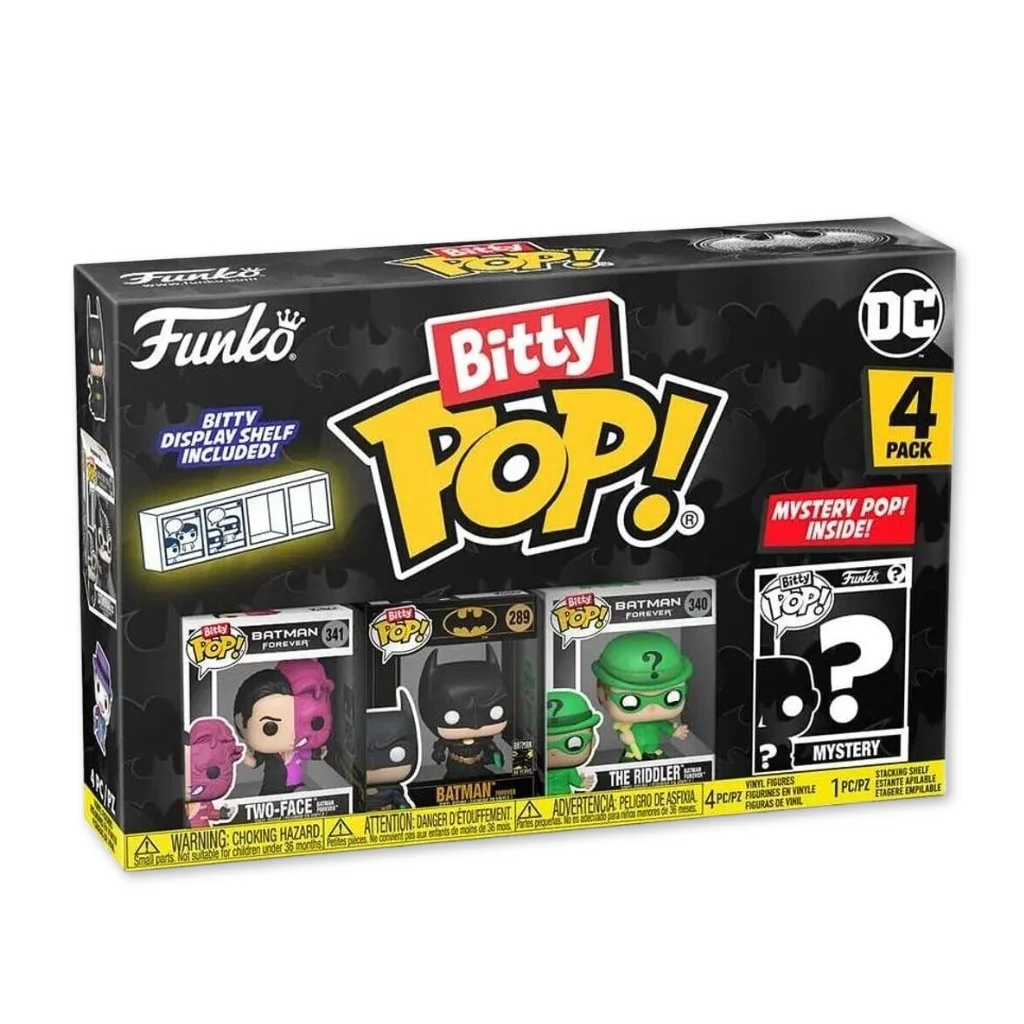 01. Funko Bitty Pop! Batman 85th Anniversary 4 Pack Series 4