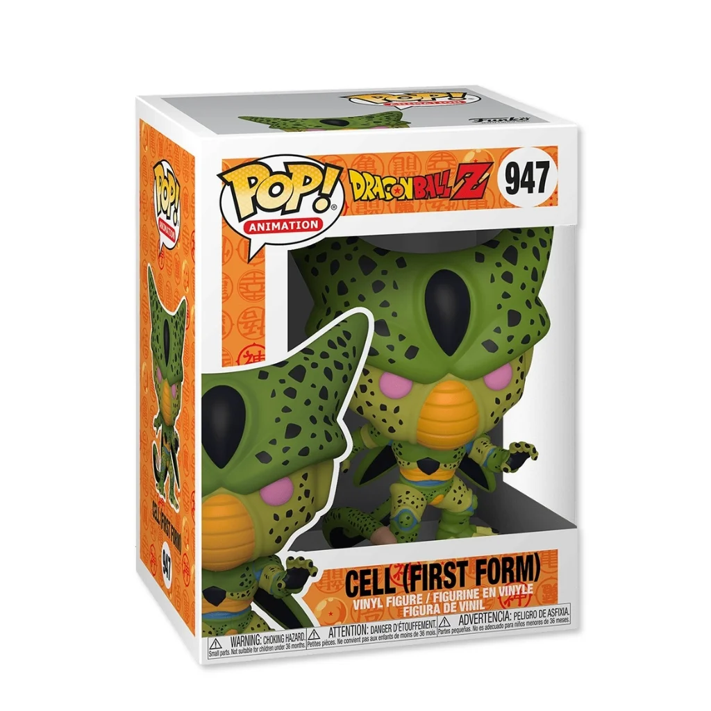 01. Funko Pop! Animation Dragon Ball Z Cell (First Form) #947