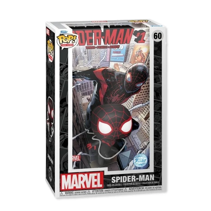 01. Funko Pop! Comic Cover Marvel Spider Man #60