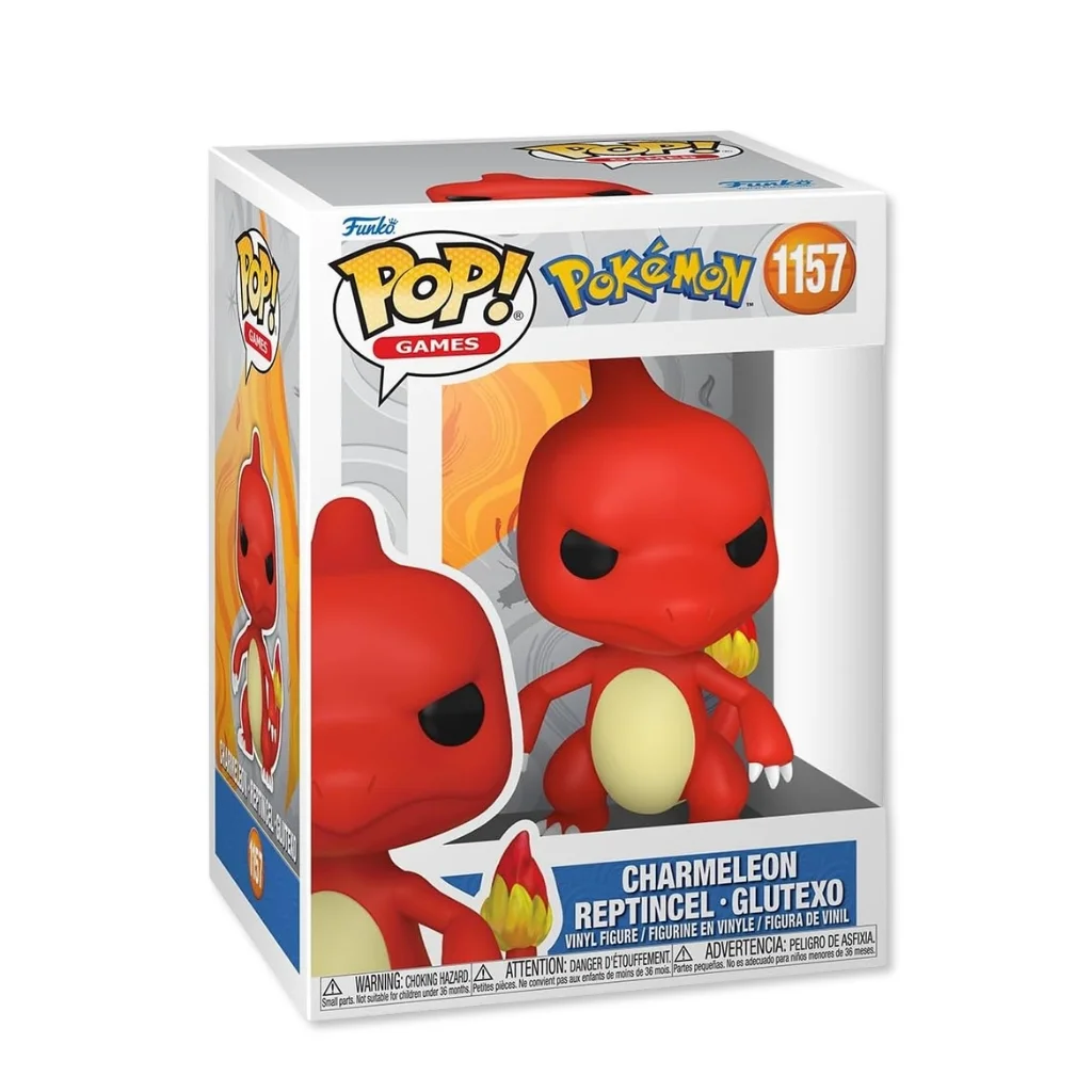 01. Funko Pop! Games Pokémon Charmeleon #1157