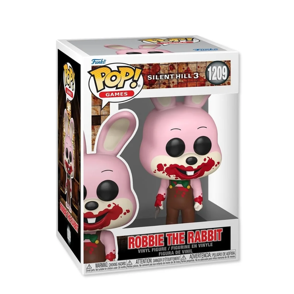 01. Funko Pop! Games Silent Hill 3 Robbie The Rabbit #1209