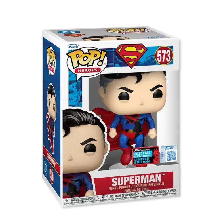01. Funko Pop! Heroes DC Comics Superman (Comic Deco) #573