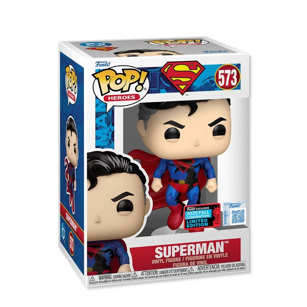 01. Funko Pop! Heroes DC Comics Superman (Comic Deco) #573