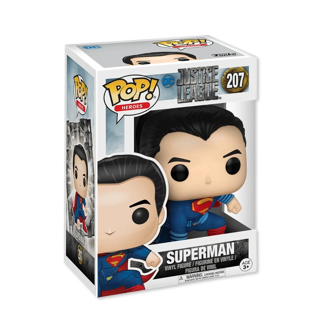 01. Funko Pop! Heroes Justice League Superman #207