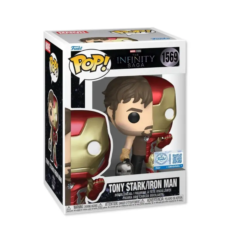 01. Funko Pop! Marvel The Infinity Saga Tony Stark Iron Man #1569