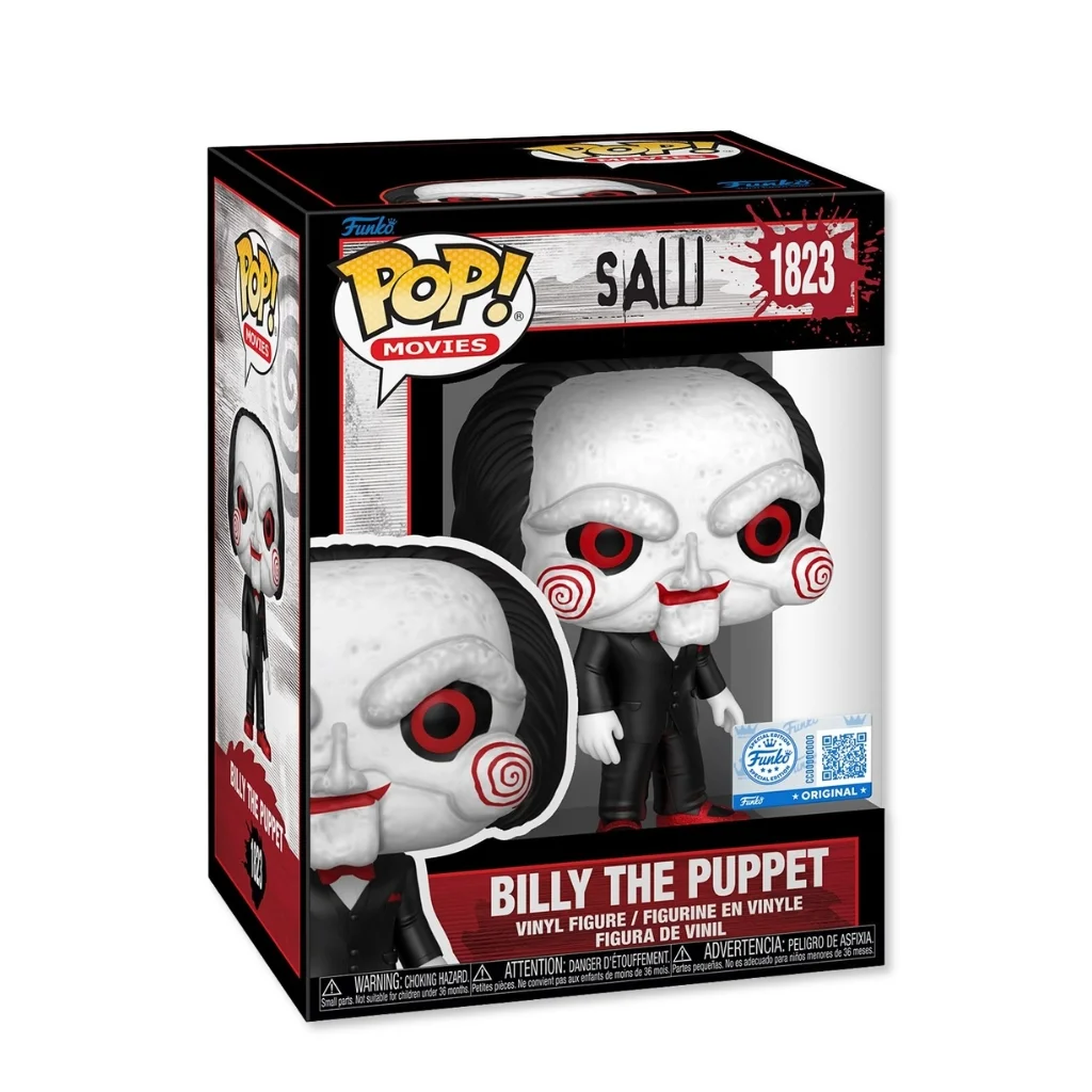 01. Funko Pop! Movies Saw Billy The Puppet #1823