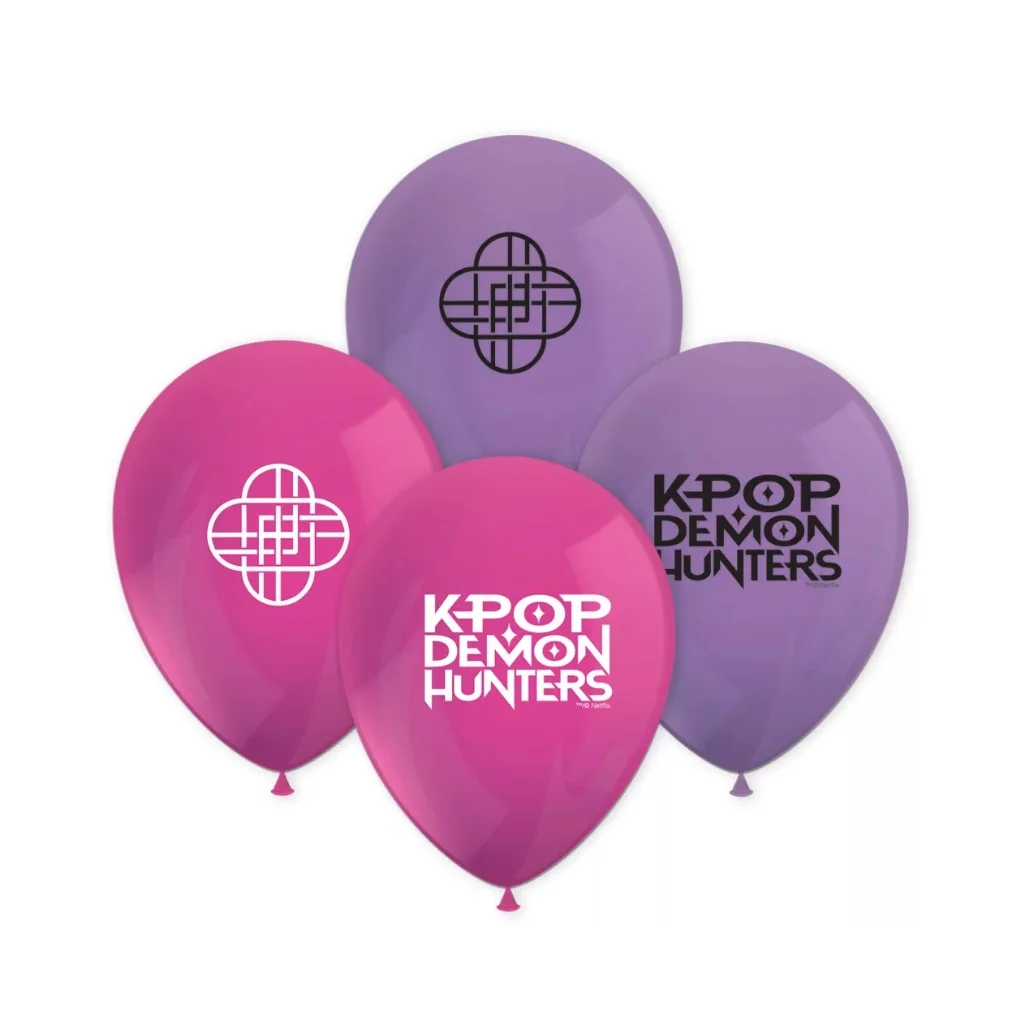 01. KPop Demon Hunters Baloni 28 Cm, 8 Kom