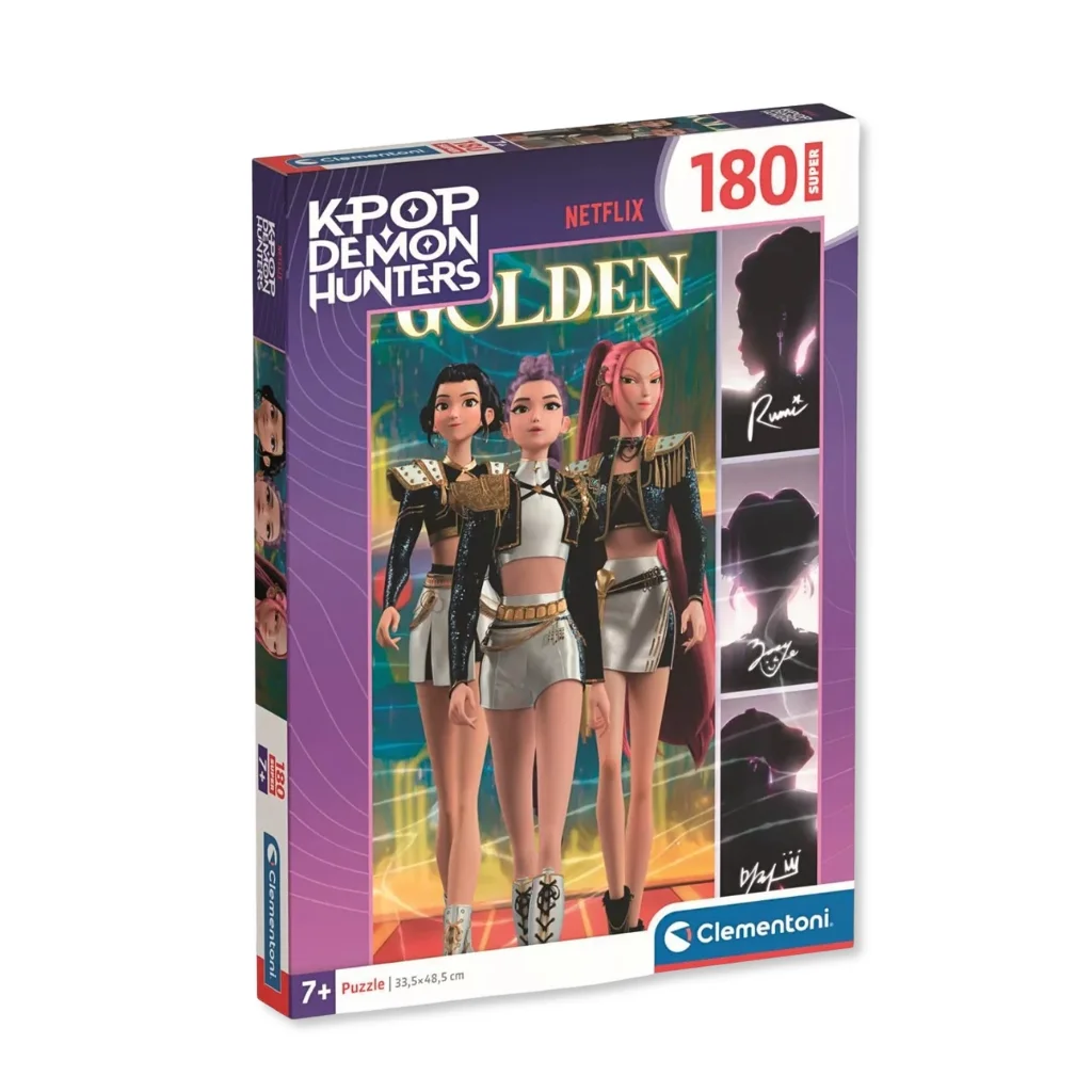 01. KPop Demon Hunters Puzzle Golden, 180pcs