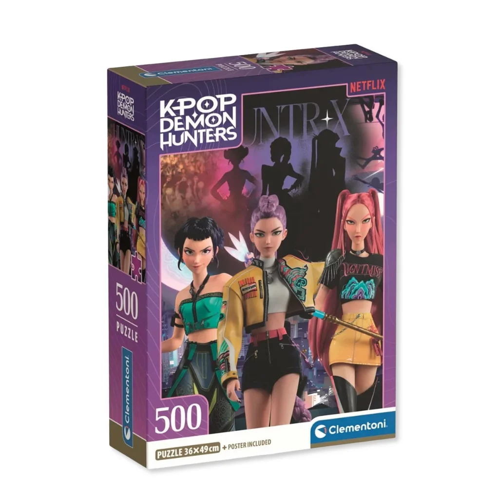 01. KPop Demon Hunters Puzzle Night Pulse, 500pcs