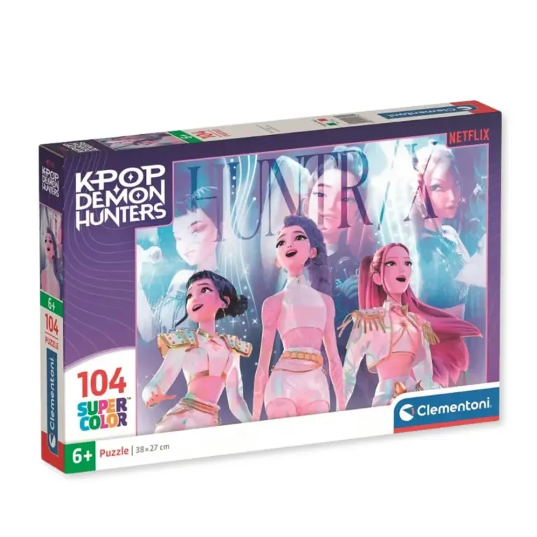 01. KPop Demon Hunters Puzzle Shining Stars, 104pcs