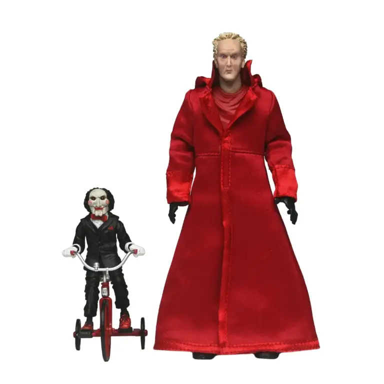 01. NECA Saw Ultimate Jigsaw Killer (Red Robe) Figura, 18cm