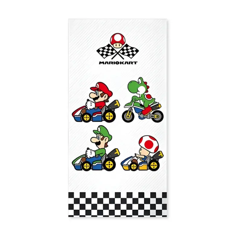 01. Super Mario 'Grand Prix' Ručnik Za Plažu, 70x140 Cm