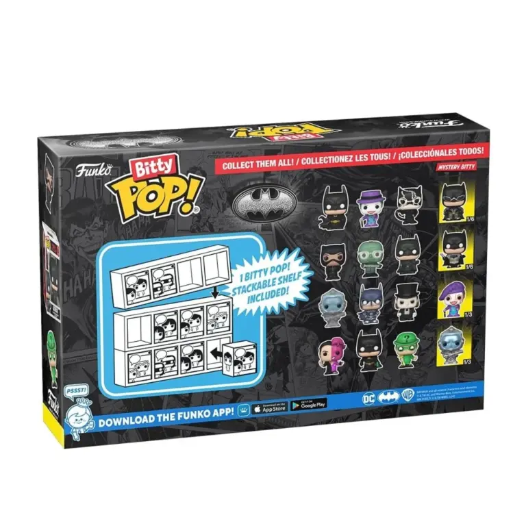 02. Funko Bitty Pop! Batman 85th Anniversary 4 Pack Series 2