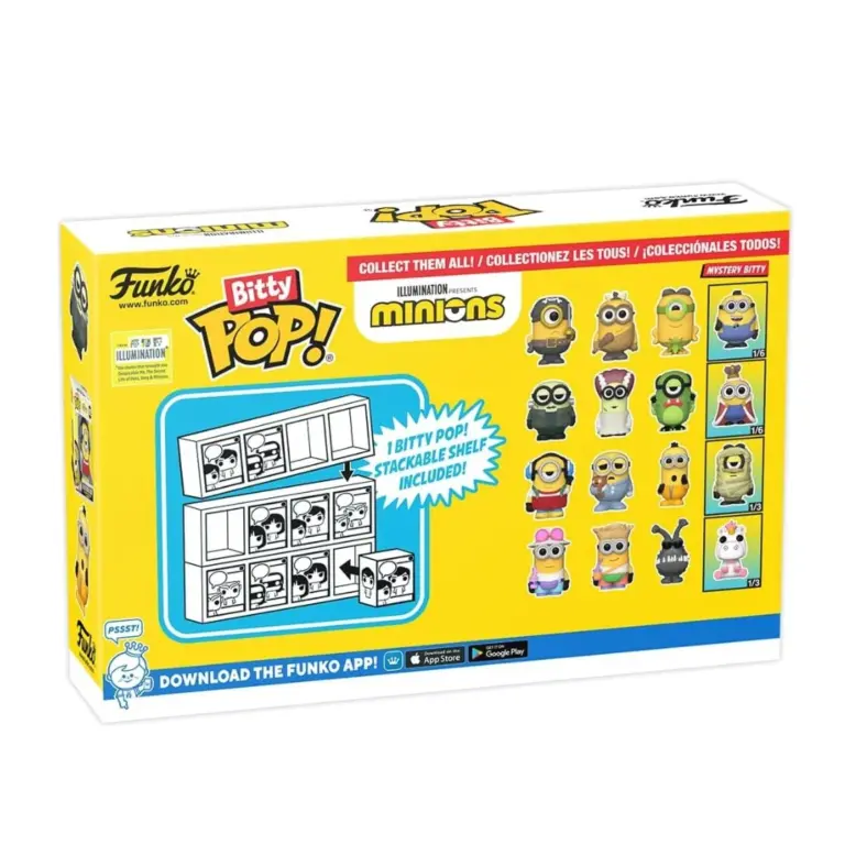 02. Funko Bitty Pop! Minions 4 Pack Series 2