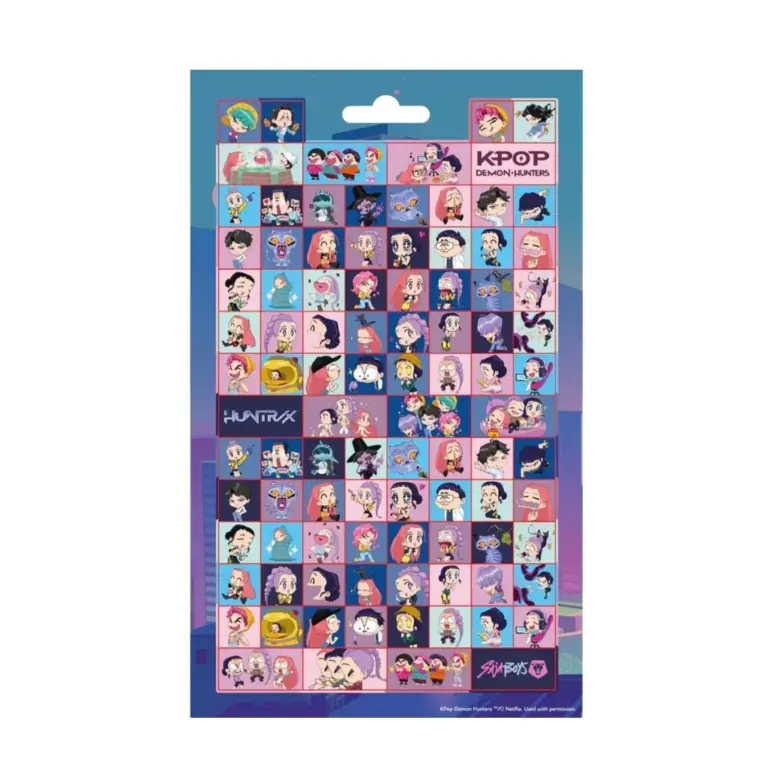 02. KPop Demon Hunters 'World Tour' Naljepnice, 500 Kom