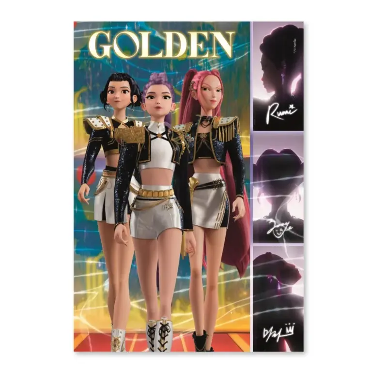 02. KPop Demon Hunters Puzzle Golden, 180pcs