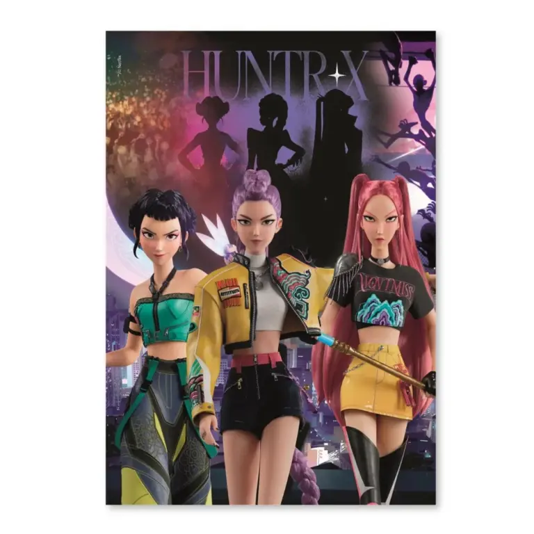 02. KPop Demon Hunters Puzzle Night Pulse, 500pcs